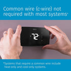 Sensi Lite Smart Thermostat, Data Privacy, Programmable, Wi-Fi, Easy DIY, Works With Alexa, Energy Star Certified, ST25, Most Systems C-Wire Not Required, Except On Heat/Cool Only and Heat Pump System