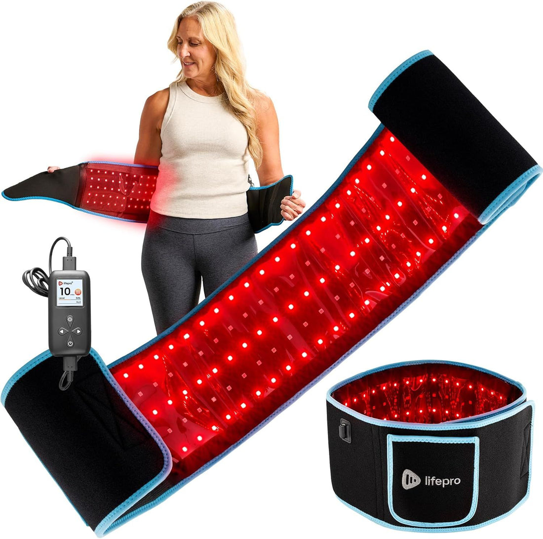 Lifepro Red Light Device – Infrared Light Mat/Blanket for Body with 3 Modes, 660nm & 850nm Wavelengths – Portable Light Device for Home Use (Standard)
