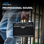 BOSS Katana-Mini X | Powerful 10-Watt Mini Amplifier for Electric, Acoustic & Bass | Tube Logic Design | Custom 5” Speaker | Versatile Sounds & Dual Effects | Bluetooth | Built-in Rechargeable Battery