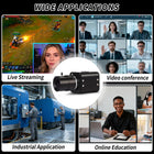 MOKOSE HDMI Camera, HD 2 MP 1080P HD Digital Security Camera, Industry Digital C-mount Camera With 2.8-12mm Varifocal HD Lens, OSD Menu