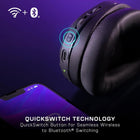 Turtle Beach Stealth 500 Wireless Amplified Gaming Headset for PS5, PS4, PC, Nintendo Switch, & Mobile – 40-Hr Battery, Bluetooth, Memory Foam Cushions, Flip-to-Mute Mic, EQ Presets – Black