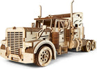 UGEARS 3D Puzzles for Adults Heavy Boy Truck Mechanical Models Wooden Puzzle Brain Teaser Construction Craft Kits for Adults 14+ DIY Puzzle Learning Toys Eco Friendly Woodcraft Building Set