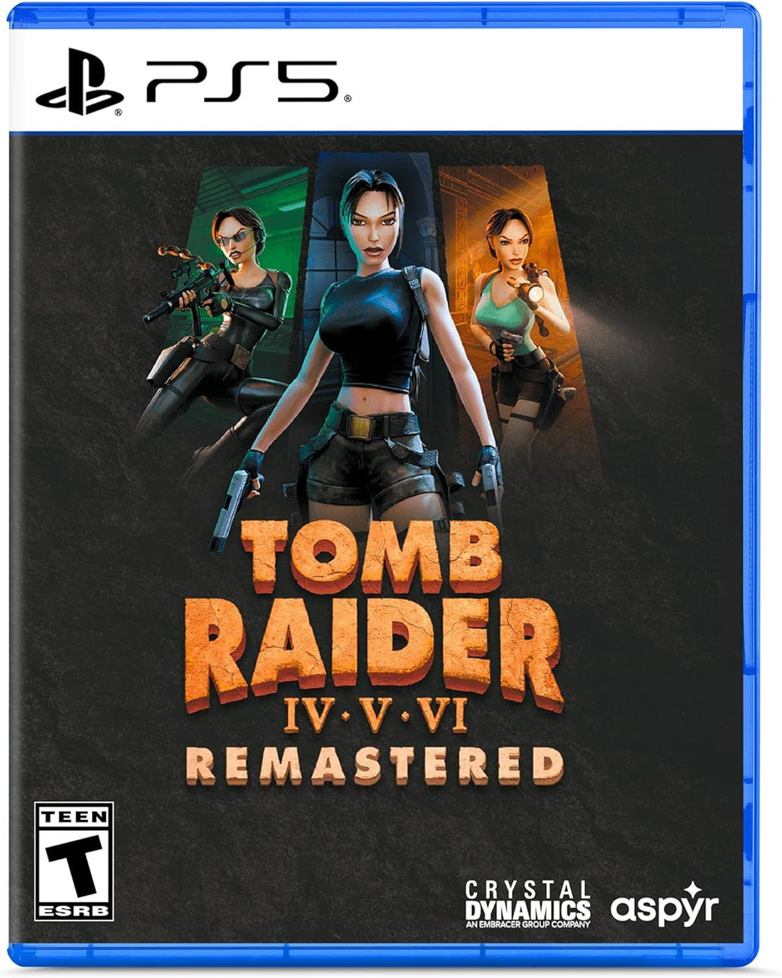 Tomb Raider IV-VI Remastered Starring Lara Croft - PlayStation 5 - Standard Edition Edition