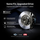 CMX Front Rear Disc Brake Rotors Ceramic Pads And Drum Kit Replacement For Pontiac Sunfire Chevrolet Grand Am Cavalier Sunbird Oldsmobile Achieva Buick Skylark Corsica Beretta Cutlass Calais