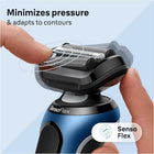 Braun Electric Razor for Men Series 6, Electric Shaver, Precision Trimmer, 4-in-1 Clean & Charge Center, Travel Case, S6 6172cc, 1 item