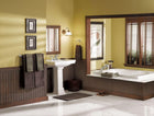 Moen T6620 Brantford Two-Handle Low Arc Bathroom Faucet Without Valve (Chrome)