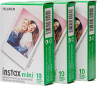 Fujifilm INSTAX Mini 12 Instant Camera Party Bundle - Clay White