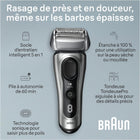 Braun Series 8 Electric Shaver for Men with Precision Long Hair Trimmer, Wet and Dry Electric Razor with 5in1 SmartCare Center and Travel Case, 8567cc Galvano Silver
