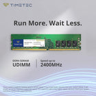 Timetec 16GB KIT (2x8GB) DDR4 2400MHz (PC4-2400T) PC4-19200 UDIMM Desktop RAM – 288-Pin 1.2V CL17 Non-ECC Unbuffered DIMM Memory Module Upgrade