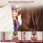 Mythsight StyleVibe 6-in-1 Hair Dryer & Blow Dryer Brush, Air Styler with Travel Bag, L/R Auto Wrap Curls, Fast Drying, Thermal Round Brush, Smooth Blowouts, Frizz-Free Volume, No Heat Damage