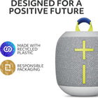 Ultimate Ears WONDERBOOM 4 Portable Waterproof Bluetooth Speaker with Big Bass and 360-Degree Sound, Dustproof Floating Speaker with 131ft (40m) Range - Gray