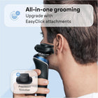 Braun Electric Razor for Men Series 6, Electric Shaver, Precision Trimmer, 4-in-1 Clean & Charge Center, Travel Case, S6 6172cc, 1 item