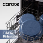 CAROTE 17pcs Pots and Pans Set, Nonstick Cookware Set Detachable Handle, Induction Kitchen Cookware Sets Non Stick with Removable Handle, RV Cookware Set, Oven Safe