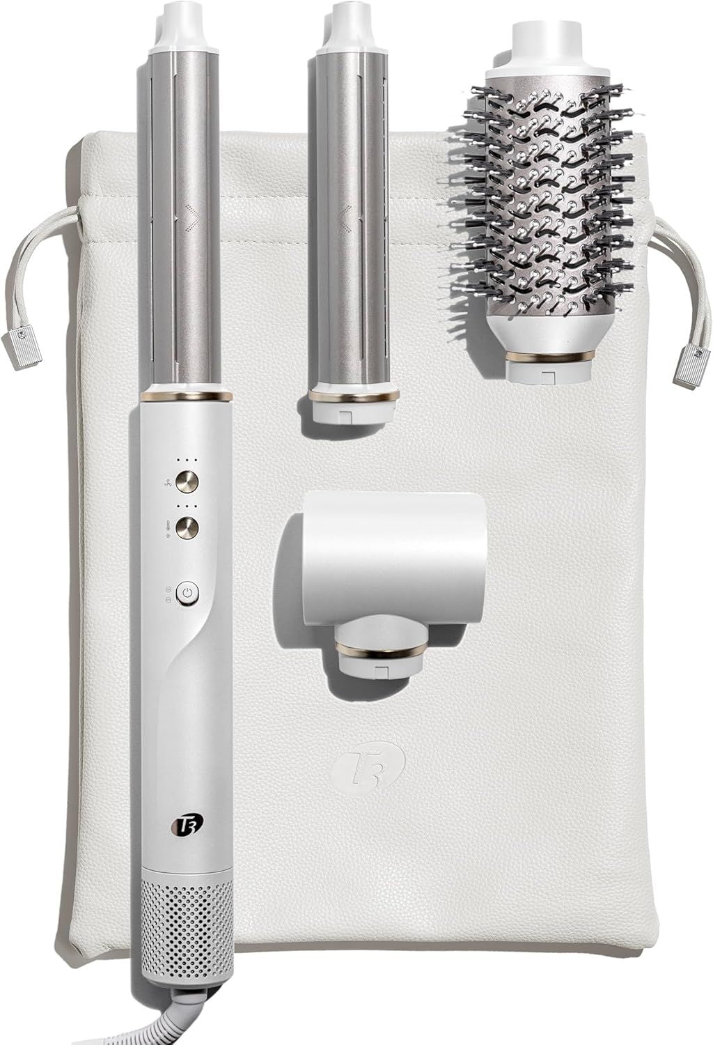 T3 Aire 360 Multi-Styler & Blowout System, Rapid Drying Hair Dryer, Ceramic Curling Attachments, Oval Brush & Drying Concentrator | Blowouts & Long-Lasting Curls | 1800 watts