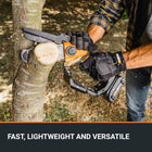 WORX WG324.9 20V Power Share 5” Cordless Pruning Saw, Bare Tool Only, Black and Orange