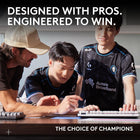 Logitech Pro X Superlight 2c Wireless Gaming Mouse 51g Compact - Black | 51g compact mini size, symmetrical shape, \u003C8 kHz polling, 44K DPI, PowerPlay charging, USB-C, 5 programmable buttons, PC/Mac
