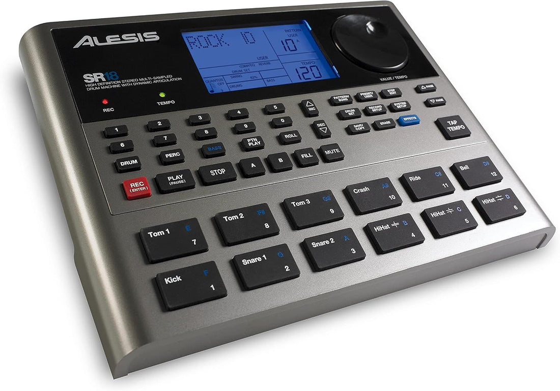 Alesis SR18 Portable Drum Machine with Effects