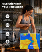 BOB AND BRAD Q2 Ultra Mini Massage Gun with Infrared Heat, Pocket-Sized Deep Tissue Percussion Massager Gun, Portable & Quiet Muscle massagun Gun for Relax Muscle, Ideal Gift for Athletes, Men, Women