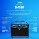 BOSS Katana-Mini X | Powerful 10-Watt Mini Amplifier for Electric, Acoustic & Bass | Tube Logic Design | Custom 5” Speaker | Versatile Sounds & Dual Effects | Bluetooth | Built-in Rechargeable Battery