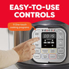 Instant Pot Duo 7-in-1 Electric Pressure Cooker, Slow Cooker, Rice Cooker, Steamer, Saute, Yogurt Maker, Warmer & Sterilizer, Includes Free App with over 1900 Recipes, Stainless Steel, 3 Quart