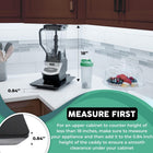 360 Kitchen Appliance Sliding Tray, an elegant sliding appliance Caddy that offers total countertop organization. Access your coffee maker or heavy appliance with the slide of a finger.