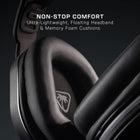 Turtle Beach Stealth 500 Wireless Amplified Gaming Headset for PS5, PS4, PC, Nintendo Switch, & Mobile – 40-Hr Battery, Bluetooth, Memory Foam Cushions, Flip-to-Mute Mic, EQ Presets – Black