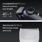 Braun All-in-One Series 9 Trimmer Kit, 40 Lengths, ProBlade, AIO 9530, Deep Blue Metallic