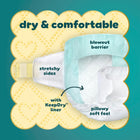 Pampers Swaddlers Diapers, Size 1, Absorbent, Keeps Baby Dry and Comfortable, Skin Safe Disposable Baby Diaper, 1 Pack (Count of 160)