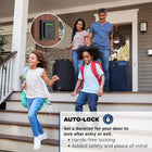 Weiser Halo Touch Matte Black WiFi Smart Lock, Keyless Entry Door Lock, Fingerprint Door Lock, Amazon Alexa & Google Assistant/Google Home Compatible, Deadbolt Lock, Modern Smart Locks for Entry Door
