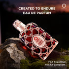 Orientica Amber Rouge Luxury Collection for Unisex Eau de Parfum Spray, 5.0 Ounce