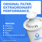 Brita Tahoe 10-Cup White Plastic Water filter pitcher