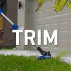 Kobalt 24-volt Cordless Battery String Trimmer and Leaf Blower and Combo Kit 3 Ah (Battery Included) (Charger Included)