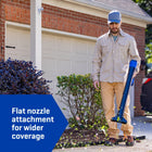 Kobalt 24-volt 270-CFM 130-MPH Battery Handheld Leaf Blower 3 Ah Battery Included Charger Included