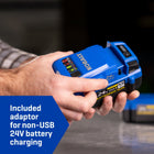 Kobalt 24-volt Cordless Battery String Trimmer and Leaf Blower and Combo Kit 3 Ah (Battery Included) (Charger Included)