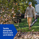 Kobalt 48V MAX (24Vx2) 600 CFM / 150 MPH Handheld Leaf Blower Kit, (2) 4.0Ah Batteries and Charger Included