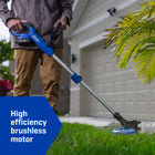 Kobalt 12-in Telescopic Shaft Battery String Trimmer Edger Conversion Capable