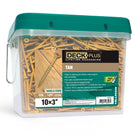 Deck Plus #10 x 3-in Wood to wood Deck Screws 1550 -Per Box