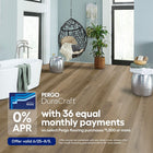 Pergo DuraCraft Nottingham Oak 22-mil x 8-3/4-in W x 47-in L Waterproof Click Lock Luxury Vinyl Plank Flooring ( 17.22-sq ft Per Carton )