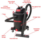 Shop-Vac 10-Gallon 5.5 HP Corded Wet/Dry Shop Vacuum with Accessories Included