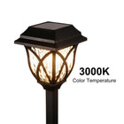 Harbor Breeze 10 -Lumens Black Solar LED Outdoor Path Light with Dusk-to-Dawn Sensor 3000-K