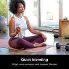 Ninja Blast Portable Blender, Cordless, 18oz. Vessel, Personal Blender for Shakes & Smoothies, BPA Free, Leakproof Lid, USB-C Rechargeable, White, BC151WHC (Canadian Version)
