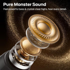 Monster Sleep Ear100 Ear Buds, Sleep Earbuds with Stereo Sound, Design for Side Sleeper, 32H Playtime, Bluetooth 6.0, ENC Noise Cancelling, IPX6 Waterproof Mini Headphones, Black
