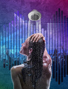 KOHLER Showerhead, Moxie, Smart Showerhead, Speaker Showerhead, Connected, 2.5 GPM, K-28238-NKA-CP, Polished Chrome