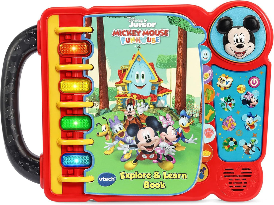 VTech Disney Mickey Mouse Funhouse Explore & Learn Book