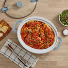 Crock-Pot Design Series 7-Quart Programmable Slow Cooker, Morning Haze Blue