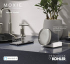 KOHLER Showerhead, Moxie, Smart Showerhead, Speaker Showerhead, Connected, 2.5 GPM, K-28238-NKA-CP, Polished Chrome