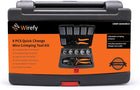 Wirefy Crimping Tool Set 8 PCS - Ratcheting Wire Crimper - Heat Shrink, Non-Insulated, Open Barrel, Flag, Ferrule Connectors