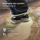 Philips Electric Shaver Series i9000 Prestige, Wet & Dry with Dual Precision Blades & Motion Control Sensor, Mystic Blue, XP9201/20