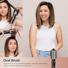 Shark Hair Dryer | FlexStyle Hair Styling System | Portable & Powerful Blow Dryer Brush | Hair Curler & Volumizer | 6 Styling Tools Included | Best for All Hair Types | Black | HD440BKC