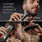 Braun All-In-One Style Kit Series 7 7440, 12-in-1 Trimmer for Men with Beard Trimmer, Body Trimmer for Manscaping, Hair Clippers & More, Braun\'s Sharpest Blade, 40 Length Settings, Rechargeable 100-minute Battery Cordless Runtime and 100% Waterproof